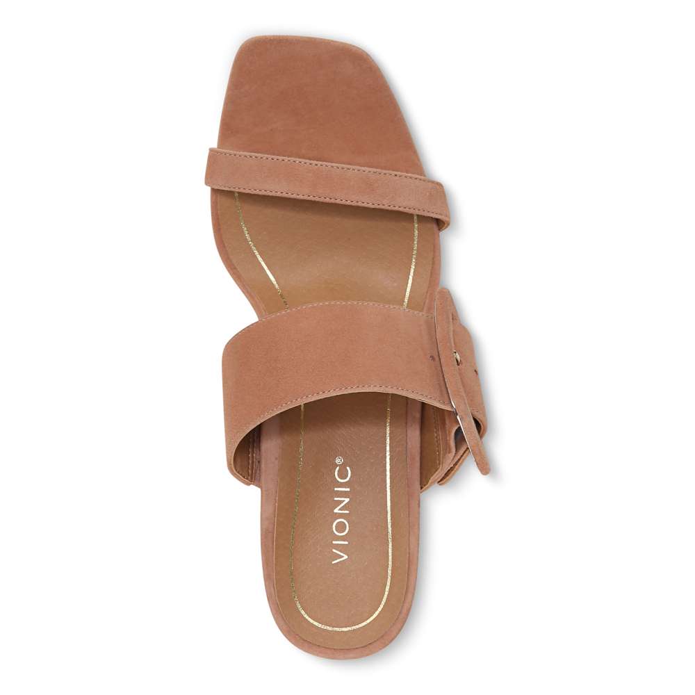 Brookell Heeled Sandal - Macaroon - Image 4