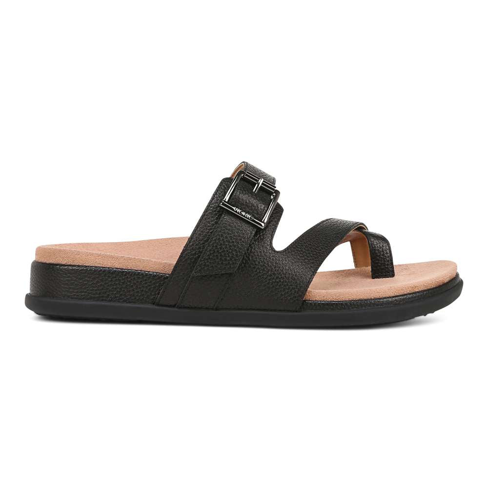 Carmela Slide - Black - Image 2