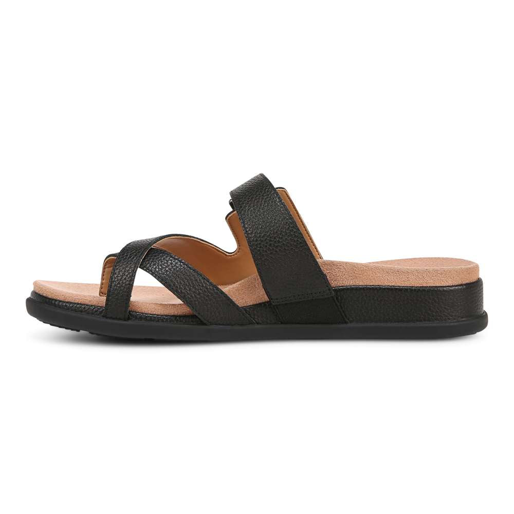 Carmela Slide - Black - Image 3