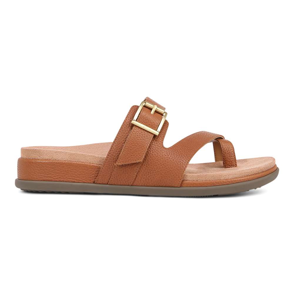 Carmela Slide - Tan - Image 2