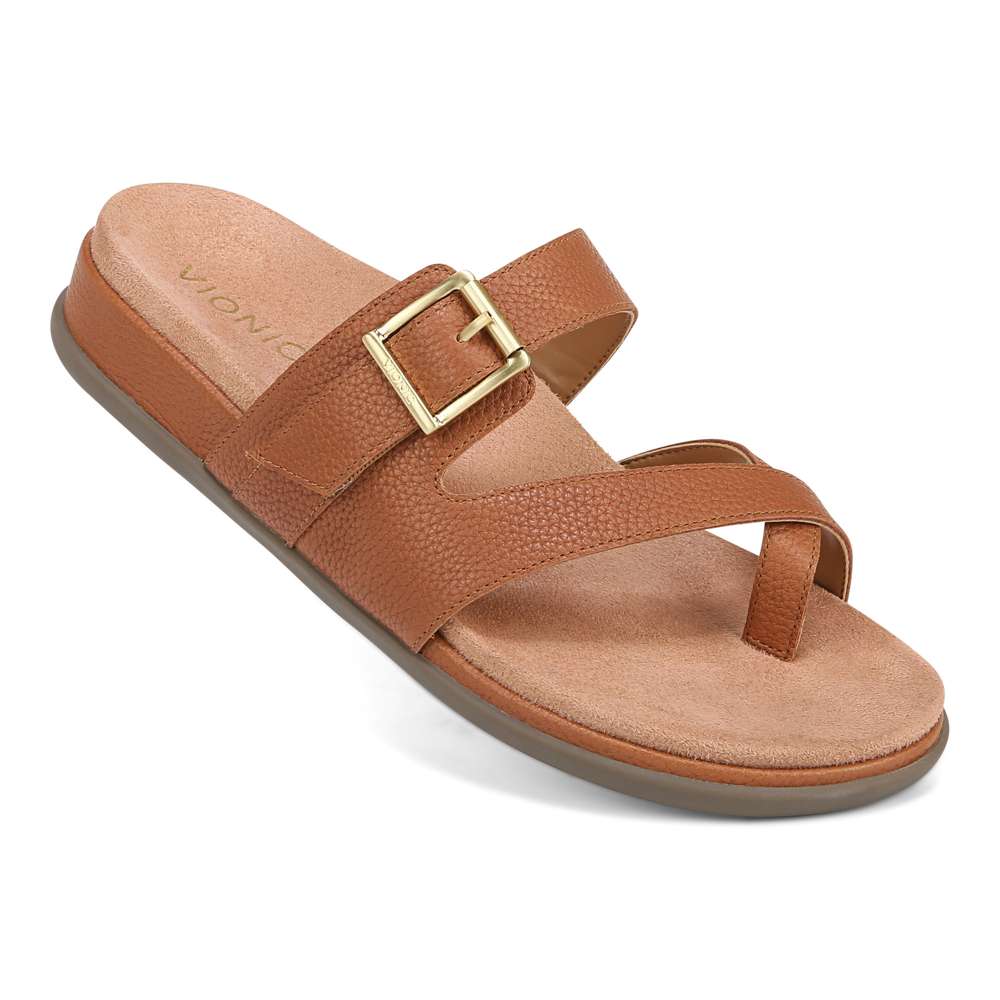 Carmela Slide - Tan - Image 6