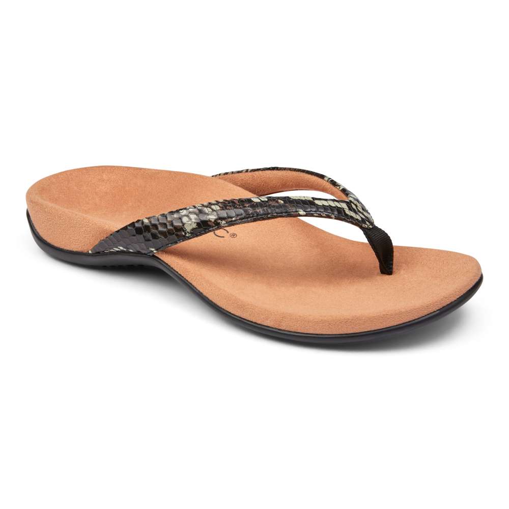 Dillon Toe Post Sandal - Boa Black - Image 9