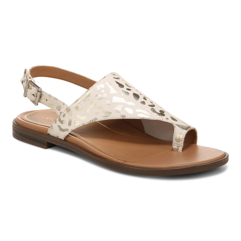 Ella Sandal - White Leopard - Image 15