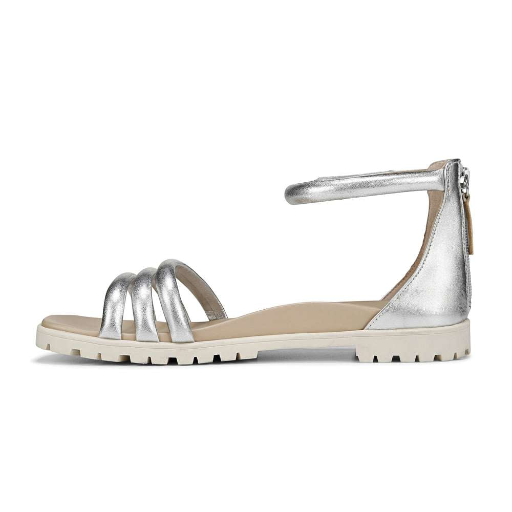 Laurel Strappy Sandal - Silver - Image 3