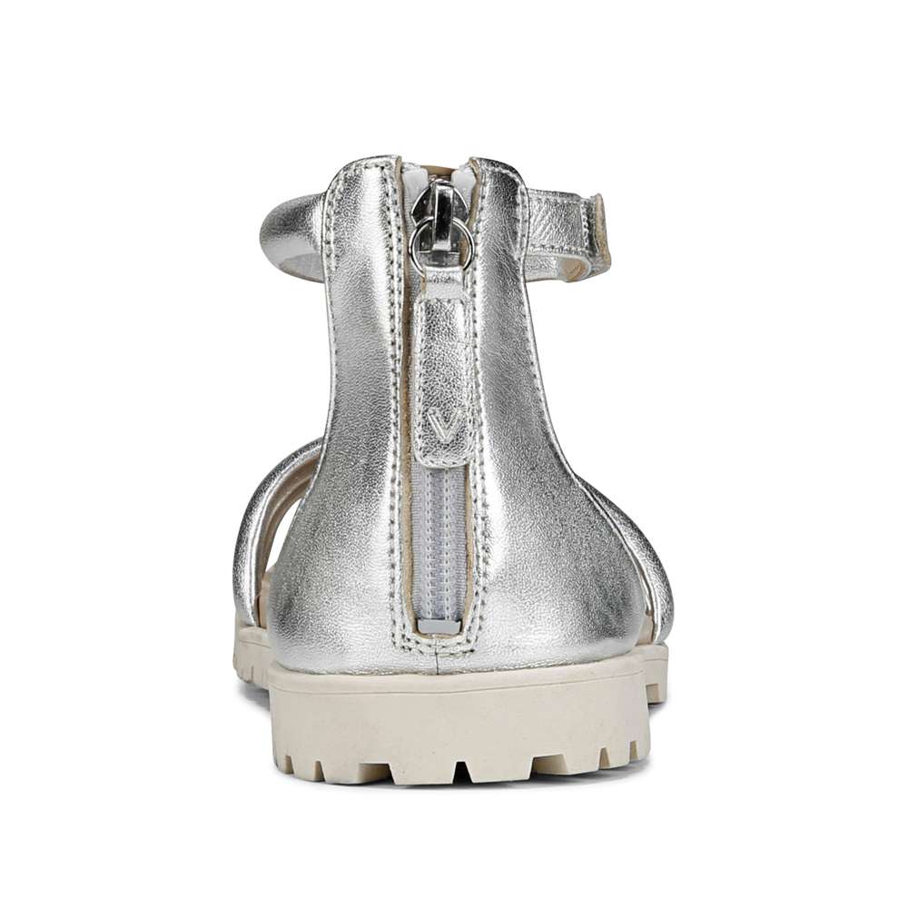 Laurel Strappy Sandal - Silver - Image 7