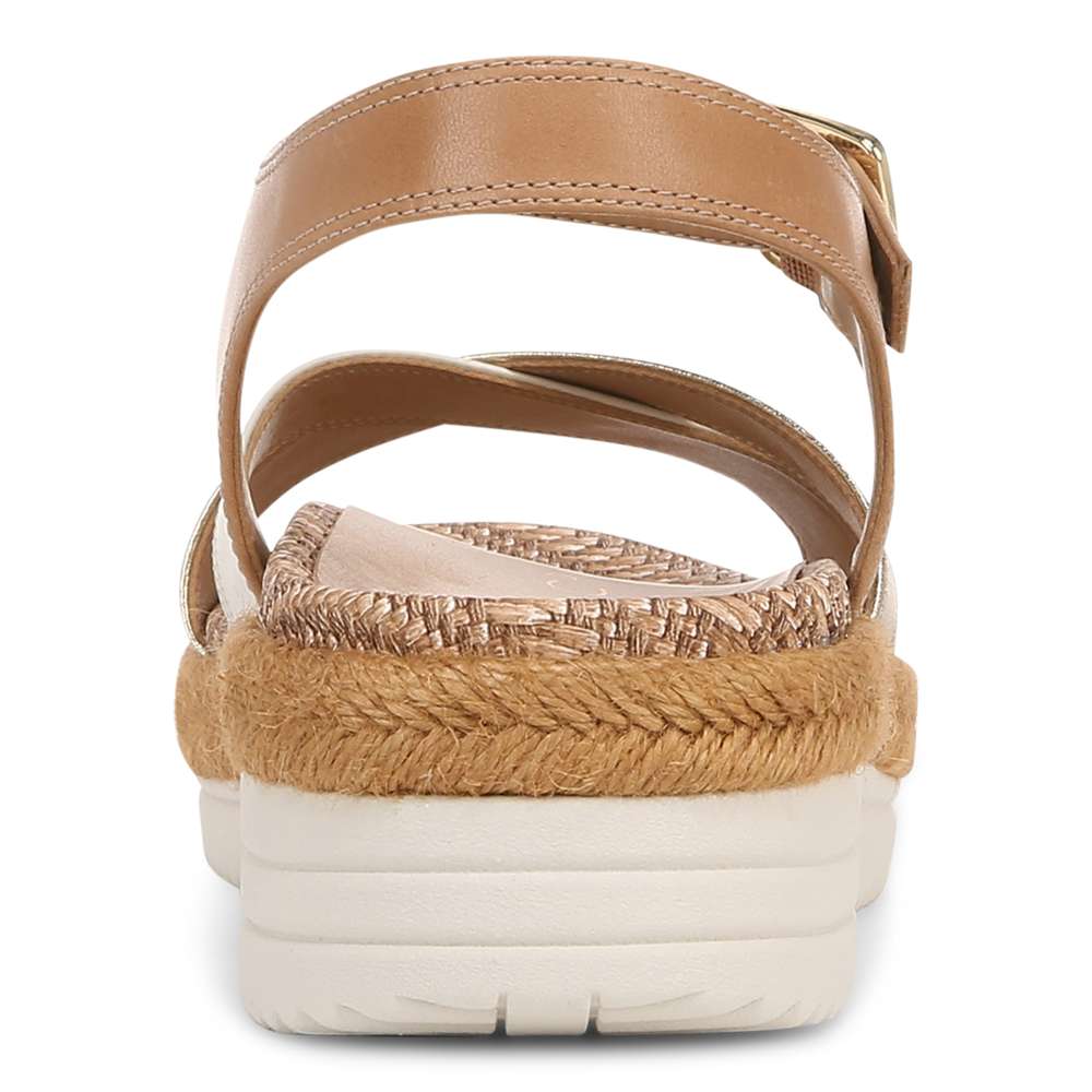 Mar Platform Sandal - Camel/Gold - Image 10