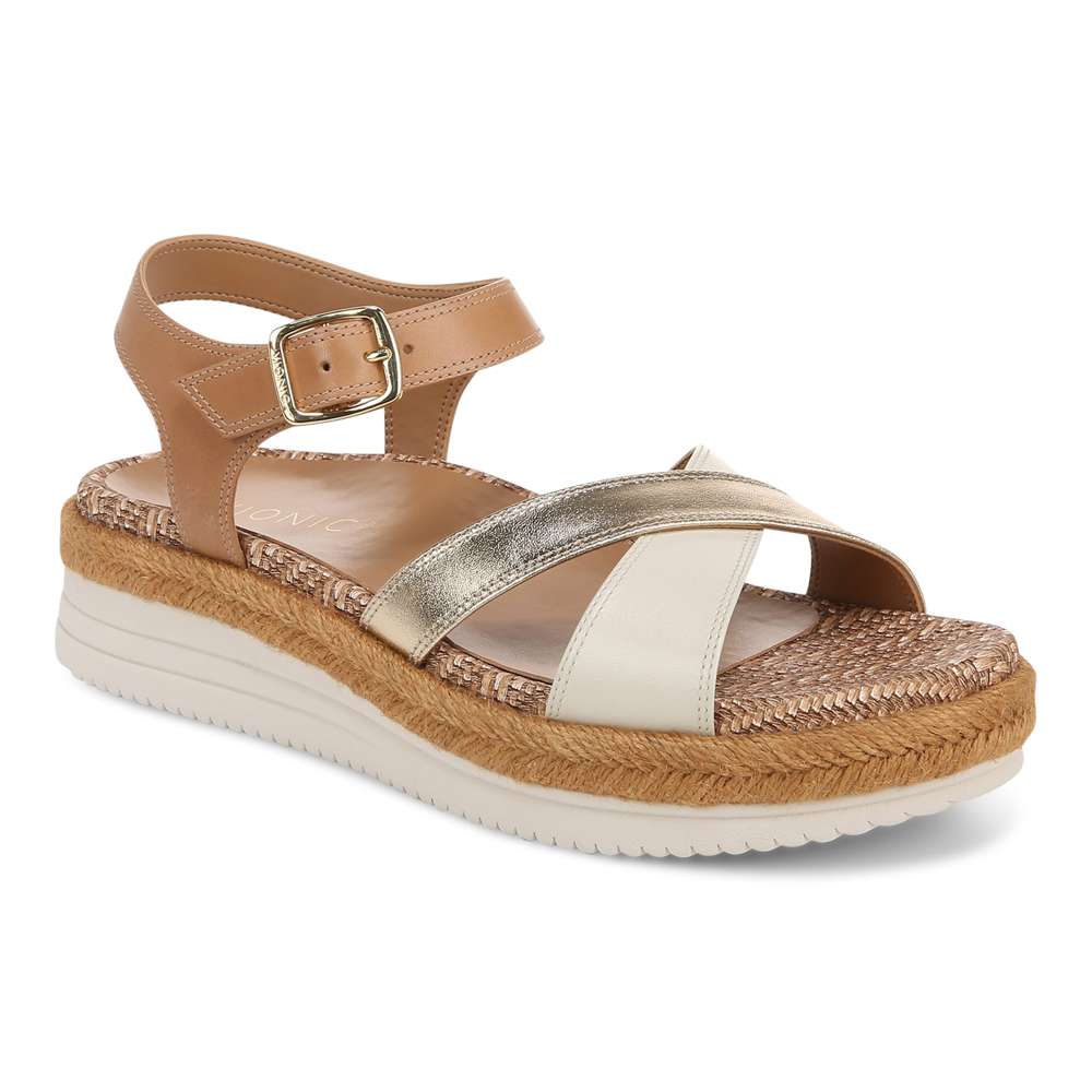 Mar Platform Sandal - Camel/Gold - Image 17