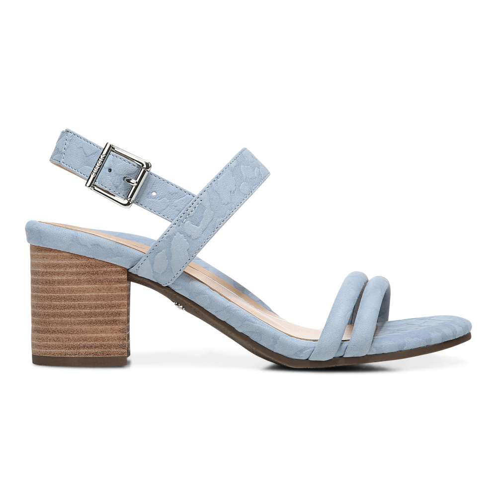 Paula Block Heel - Sky - Image 2