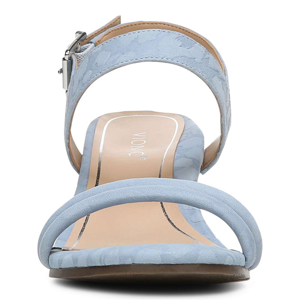 Paula Block Heel - Sky - Image 5