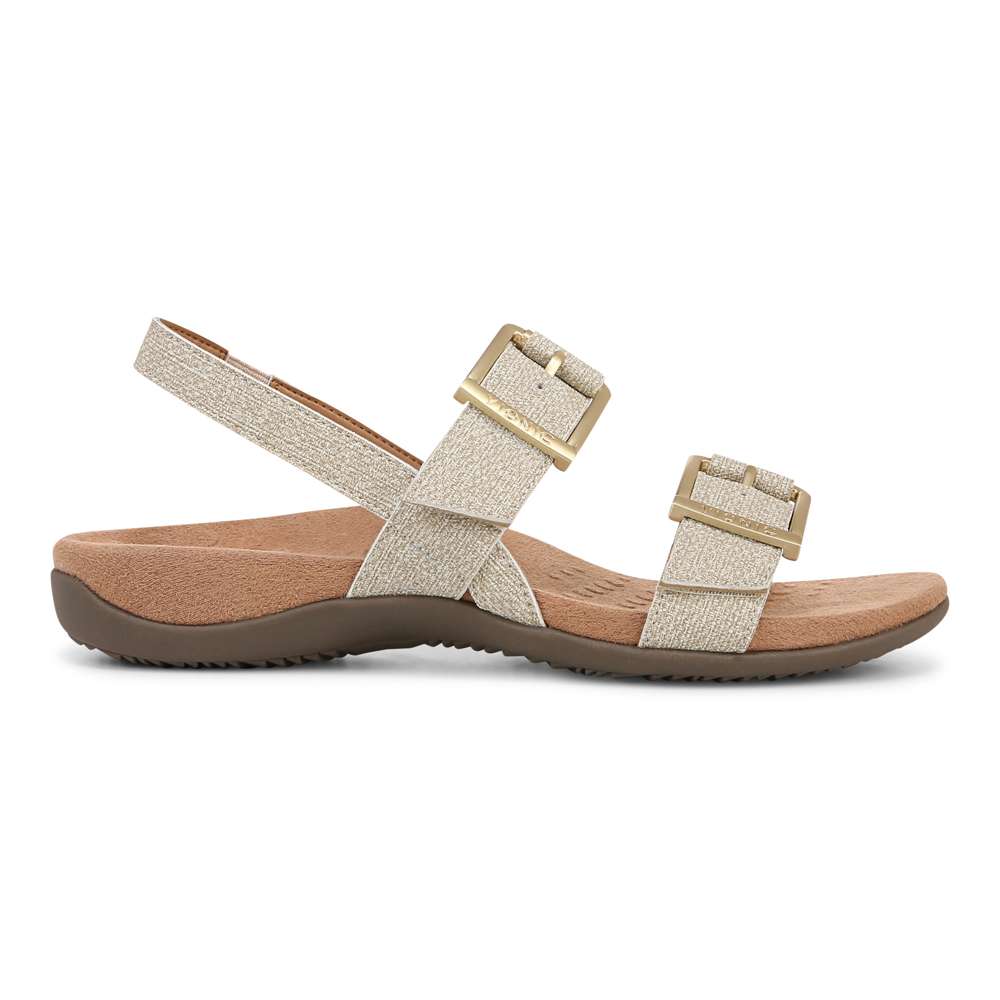 Reese Back Strap Sandal - Oatmeal - Image 2