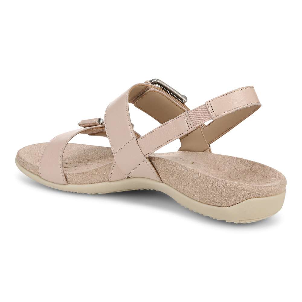 Reese Back Strap Sandal - Cameo Rose - Image 11