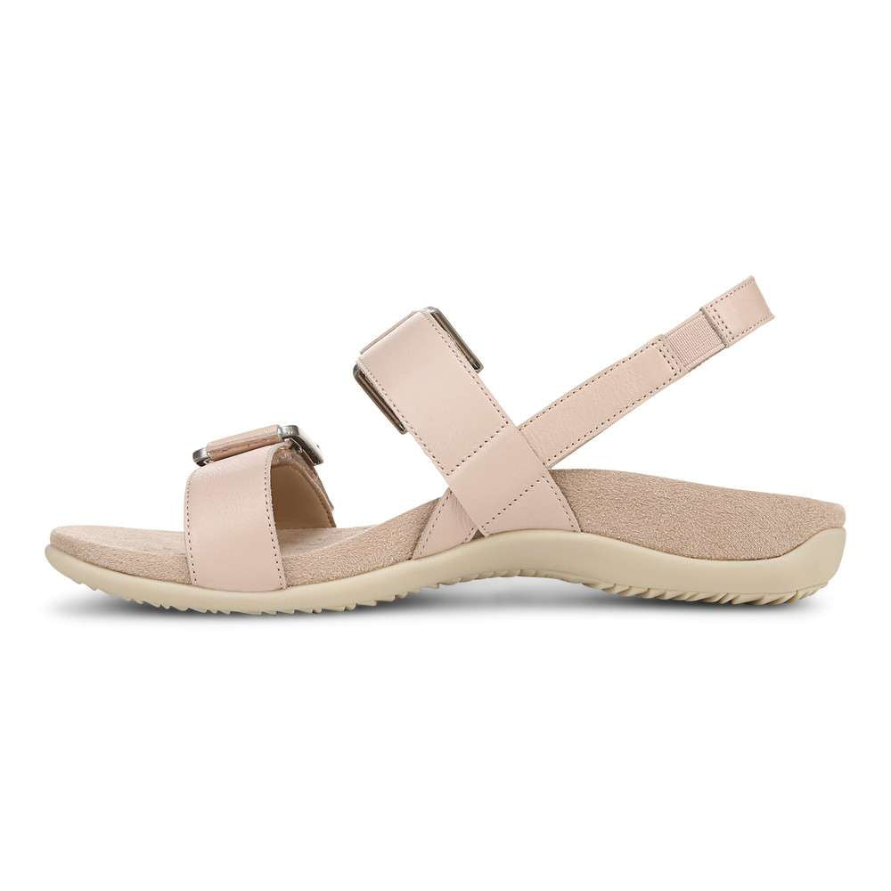 Reese Back Strap Sandal - Cameo Rose - Image 3