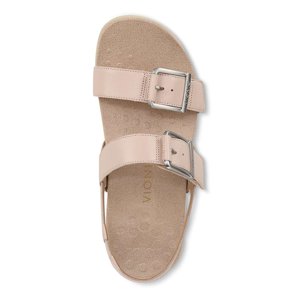 Reese Back Strap Sandal - Cameo Rose - Image 4