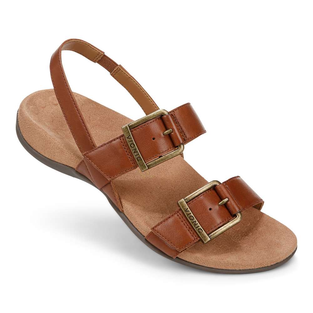 Reese Back Strap Sandal - Tan - Image 6