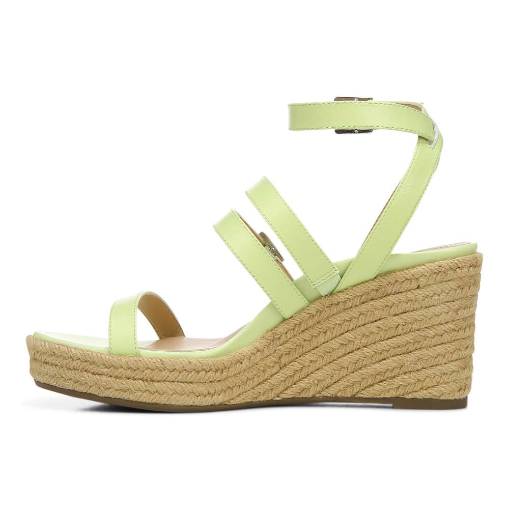 Sabina Wedge - Pale Lime - Image 3