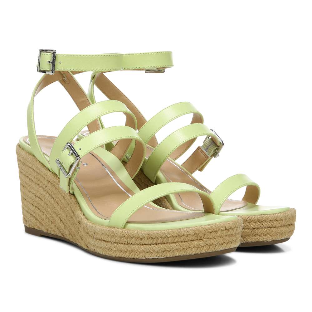 Sabina Wedge - Pale Lime - Image 7