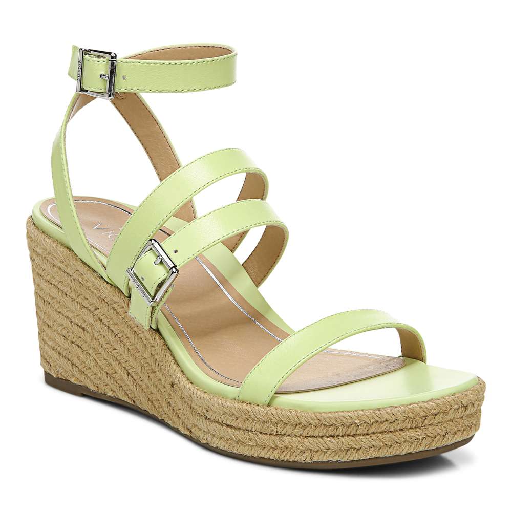 Sabina Wedge - Pale Lime - Image 10