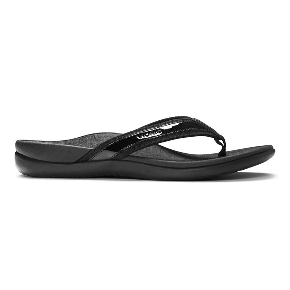 Tide Women's Toe Post Sandal - Black - Image 2
