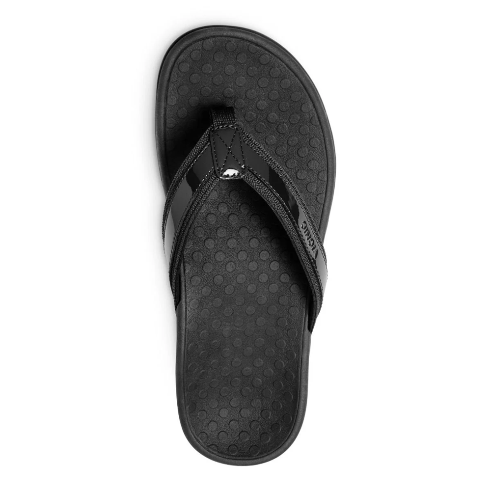 Tide Women's Toe Post Sandal - Black - Image 6