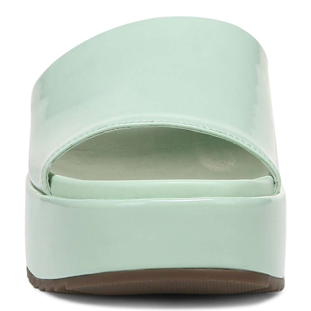 Trista Flatform Slide - Menta Patent - Image 5