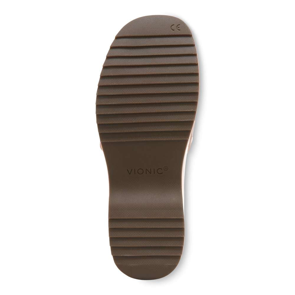 Trista Flatform Slide - Roze Patent - Image 7