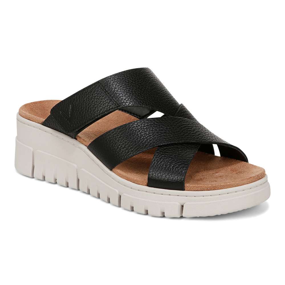 Uptown Sunset Wedge - Black Tumbled - Image 11